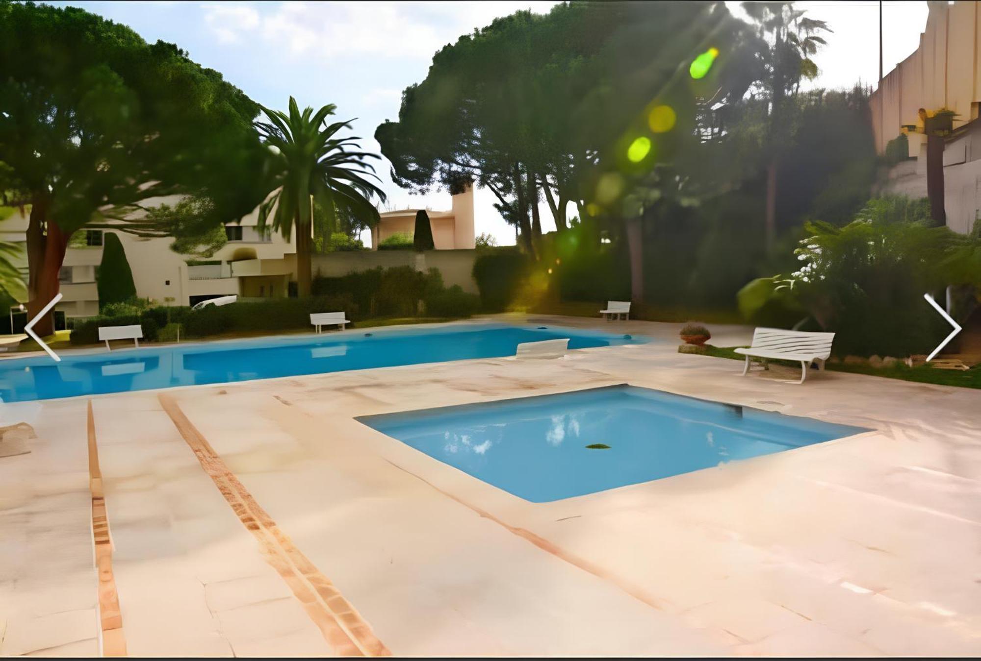 Golfe Juan Studio Dans Residence Avec Piscine Vallauris Exterior photo